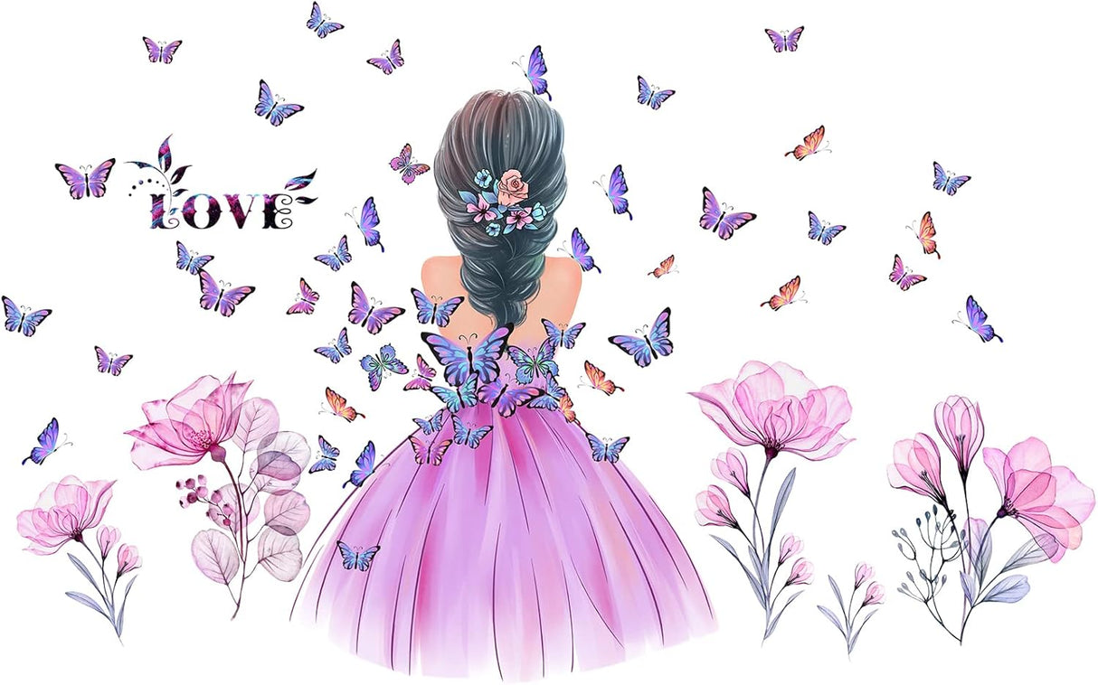 Pegatinas de Mariposas para Pared, Decoración Infantil, DIY