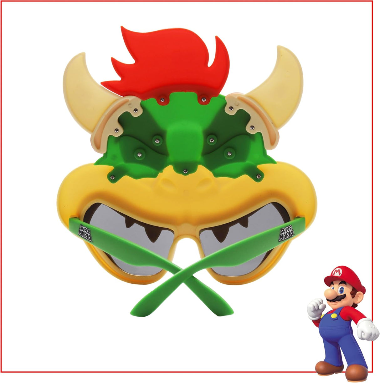 Gafas de sol Sun-Staches Mario | Accesorio disfraz Nintendo