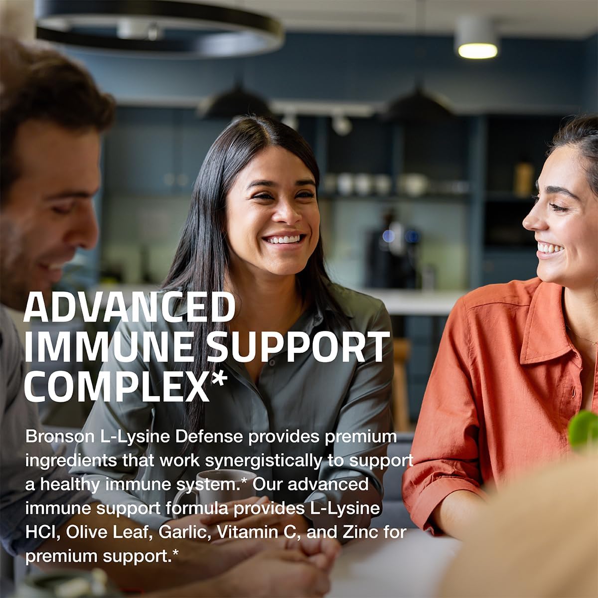 Complejo Inmunológico Bronson L-Lisina 1500 MG 90 Cápsulas