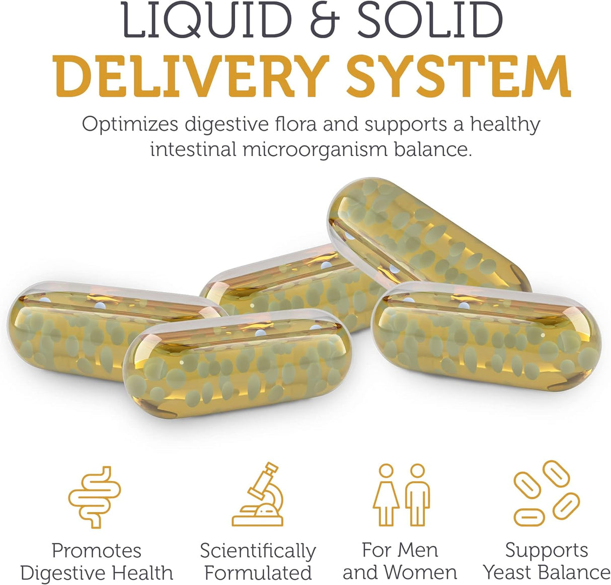 Suplemento CandAid Cleanse de salud digestiva con probiótico