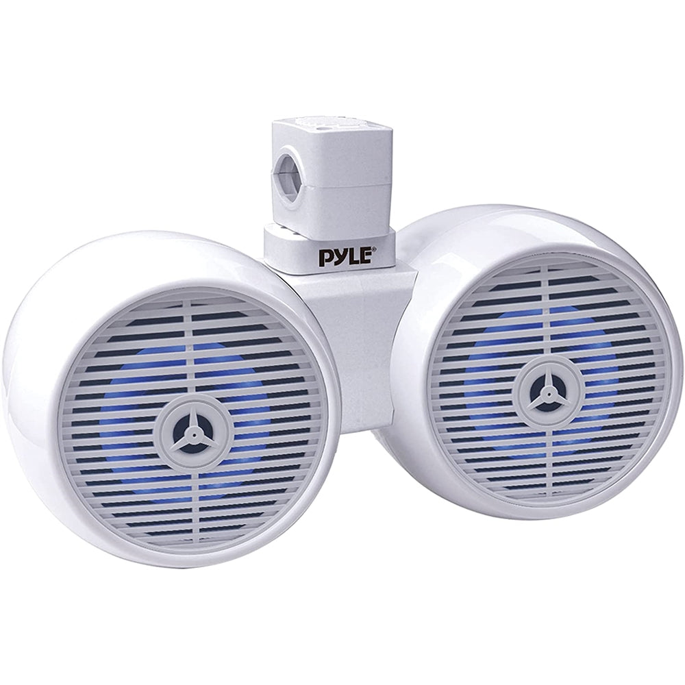 Parlantes dobles Bluetooth todoterreno PYLE PLMRWKBT62WT