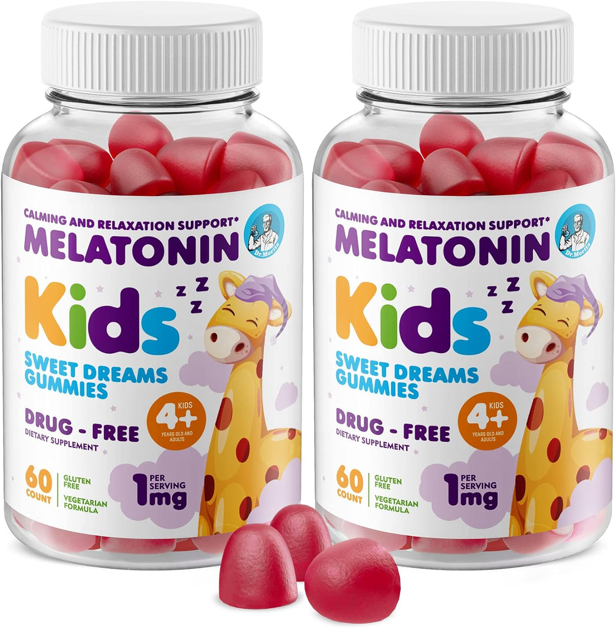 DR. MORITZ gomitas masticables para dormir mejor para niño