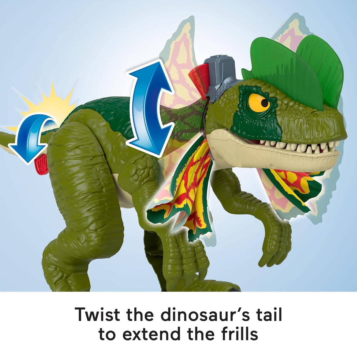 Dinosaur Fisher-Price Imaginext Jurassic World con sonidos