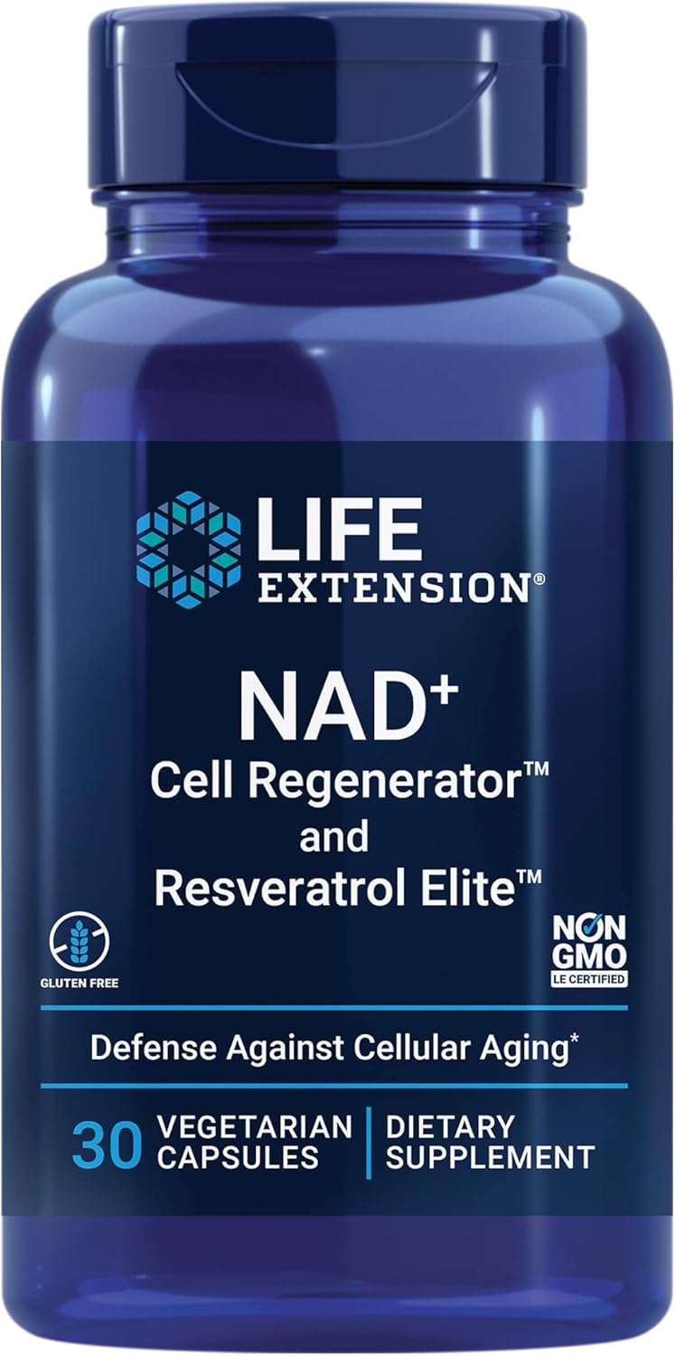 Regenerador Celular y Resveratrol Elite Life Extension