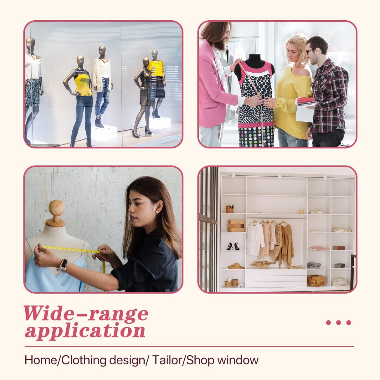 Maniquí Torso Mujer 69 Ajustable con Base Metálica Modelo Realista