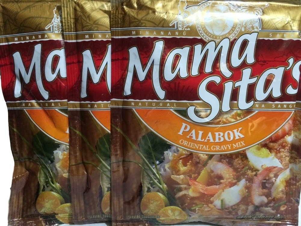 Mezcla de Gravy Palabok Mama Sita's 2oz (Paquete de 3)