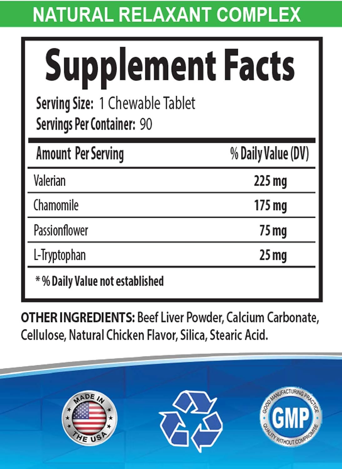 2 botellas de relajantes naturales para gatos VITAMINS LLC