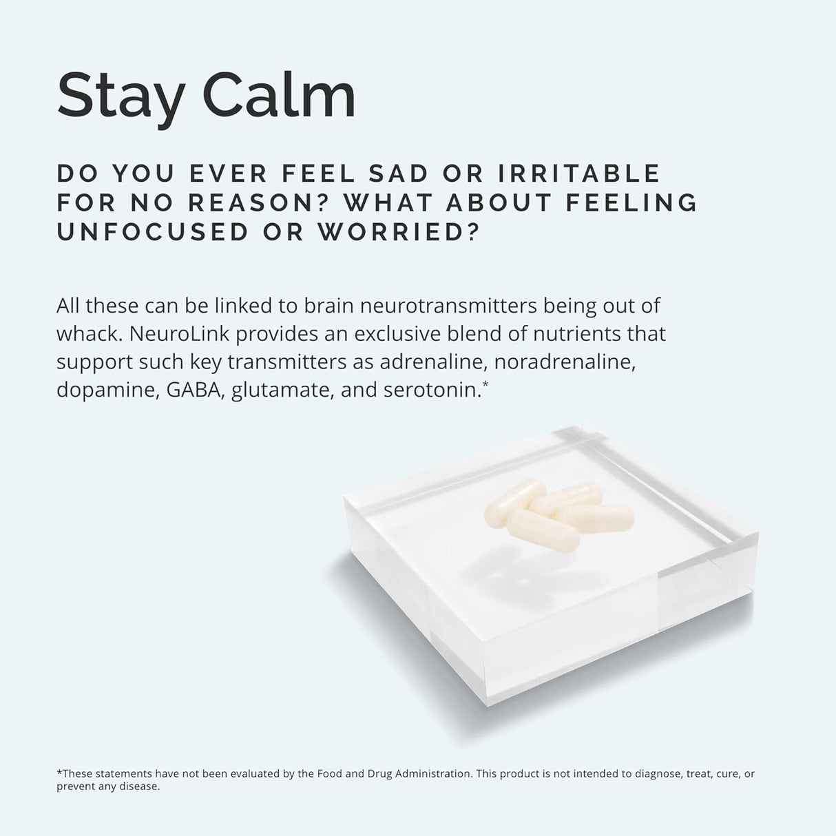 Suplemento NeuroLink 180 cáp Promueve la función cerebral