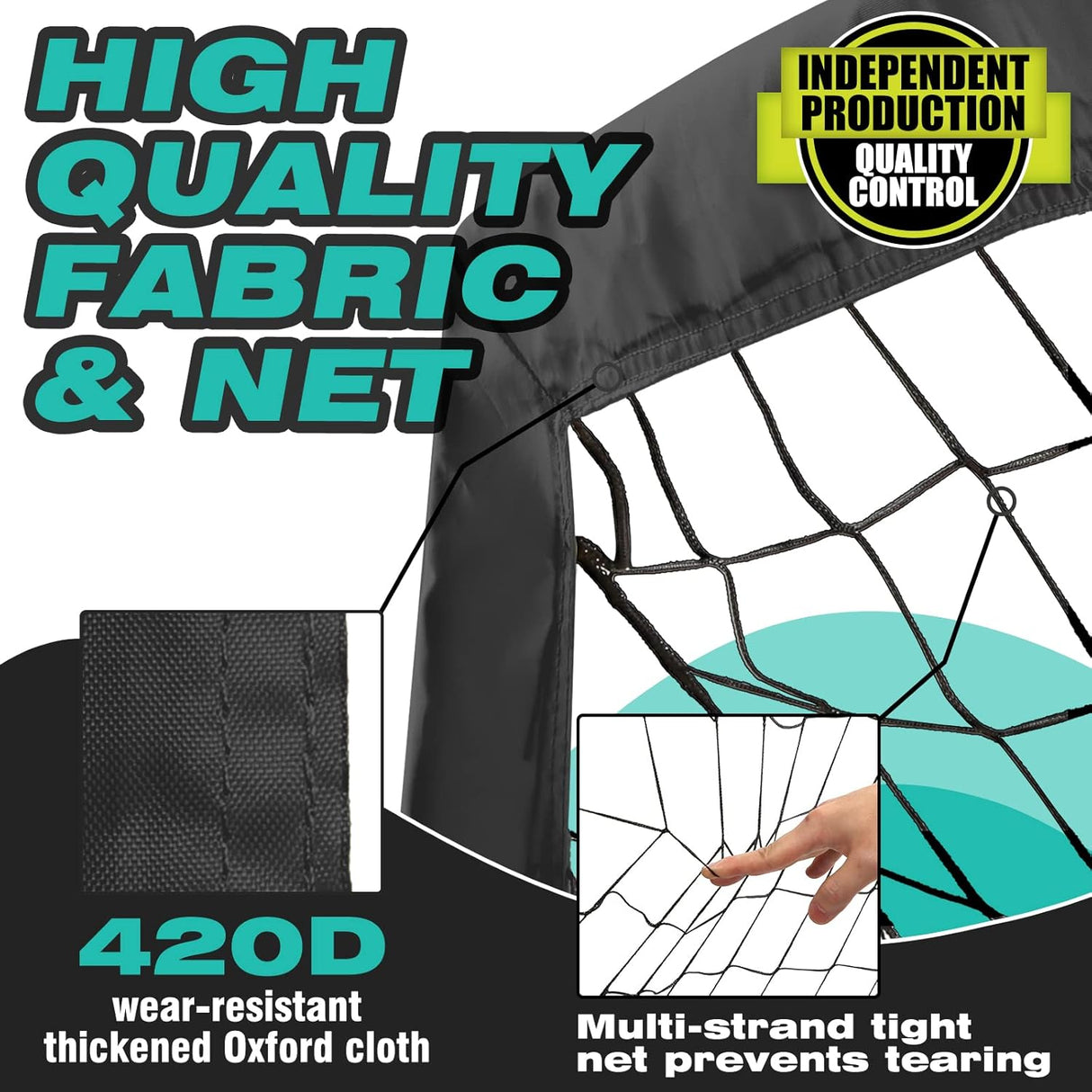 Porterias de futbol portatil y desarmable para niños