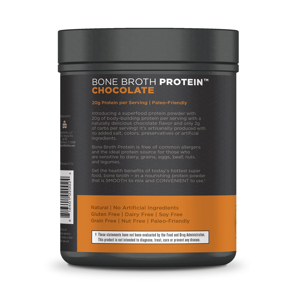 Proteina sabor a chocolate, 20 porciones