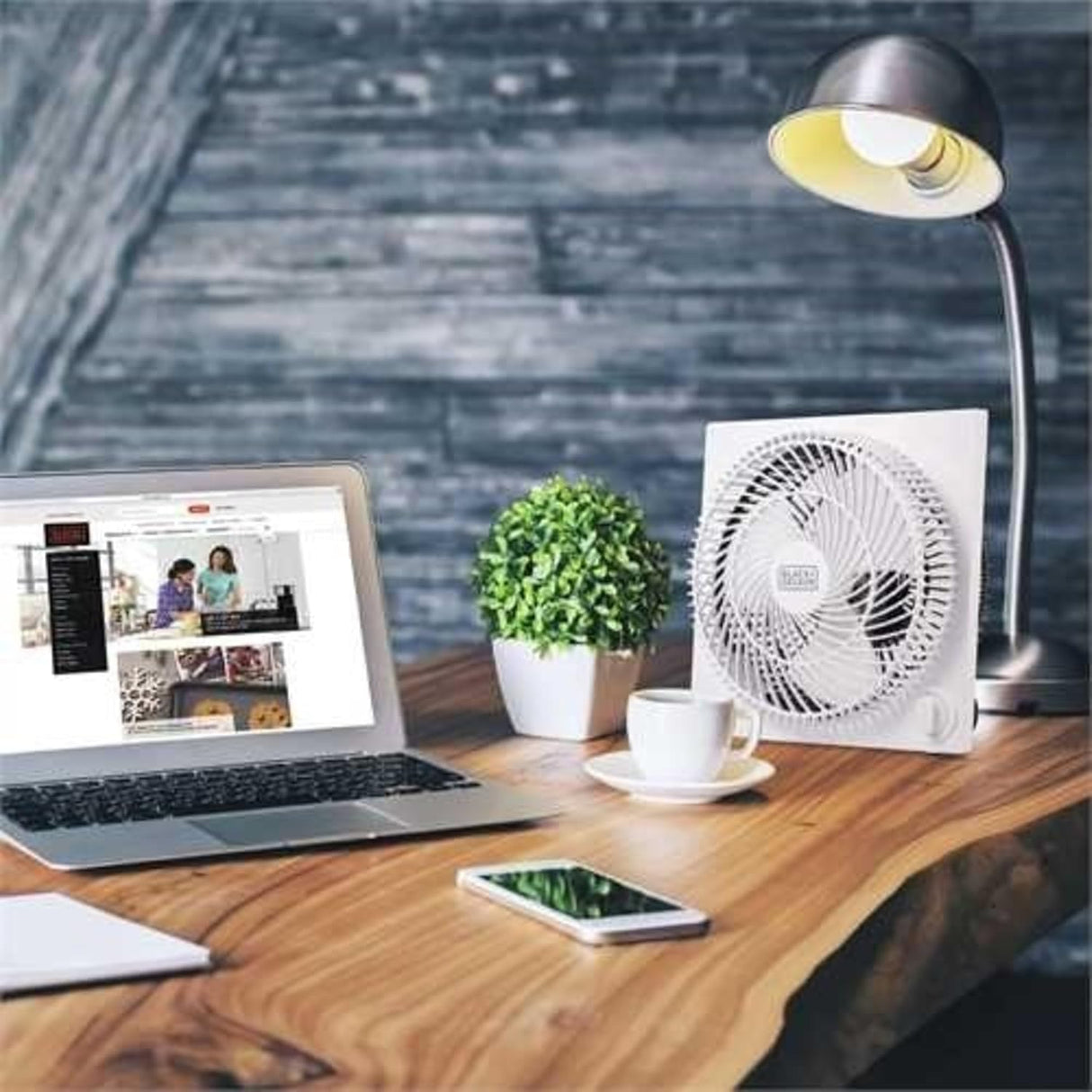 Ventilador de mesa silencioso 9" frameless BFB09W