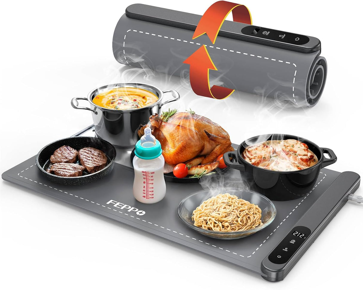 Manta Calentadora FEPPO, 6 Niveles Temperatura, Temporizador 6h