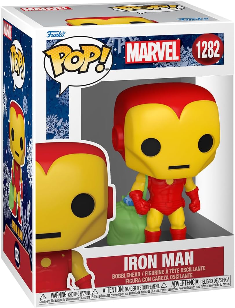 Funko Pop! Marvel: Iron Man Festivo Edición Limitada