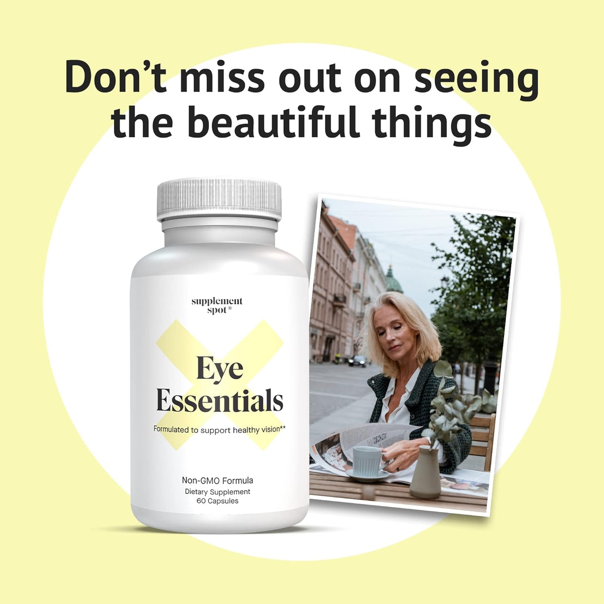 Suplementos para los ojos para adultos vitaminas oculares