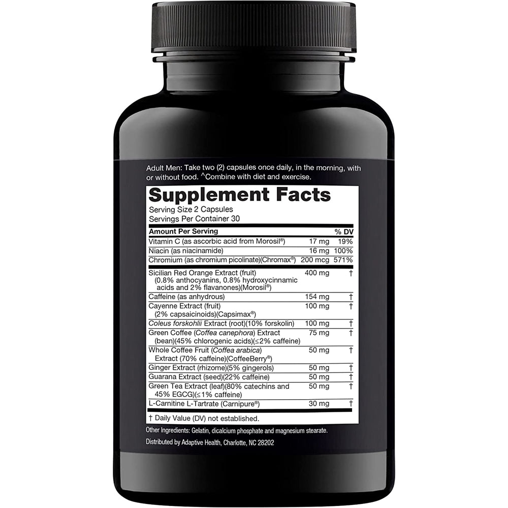 Suplemento termogénico para quemador de grasa acelerador 60