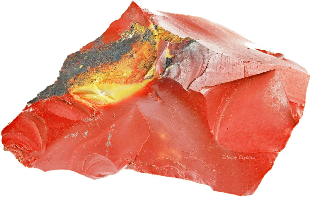 Cristales de Jaspe Rojo Crudos, Piedras Naturales para Sanación