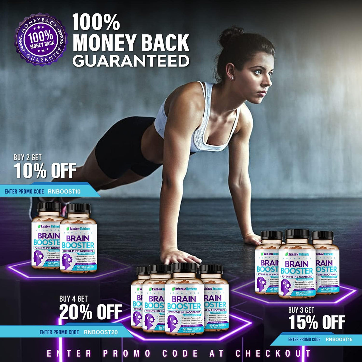 Suplementos Alimenticios Suplemento de refuerzo cerebral