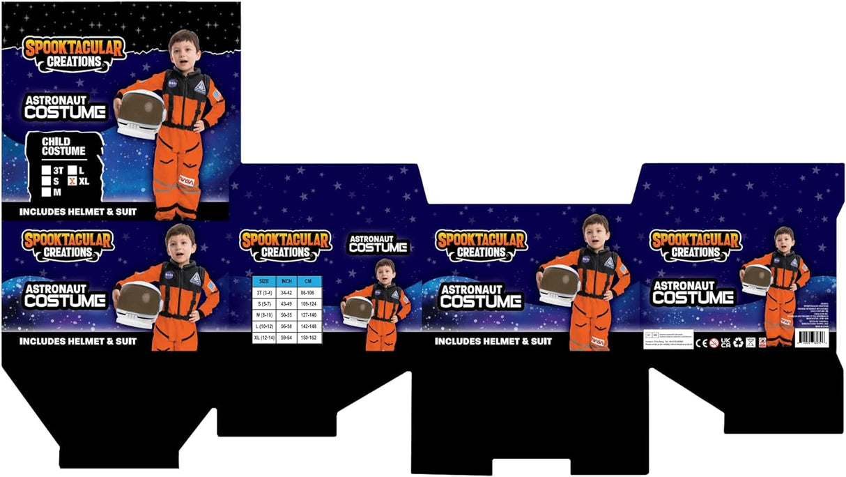 Disfraz de Astronauta para Niños Spooktacular con Casco