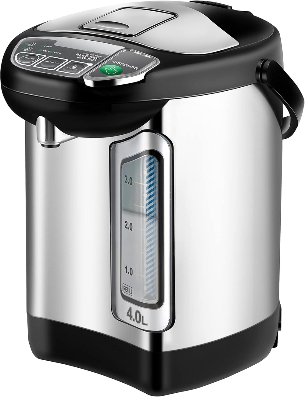 Dispensador de agua caliente de acero inoxidable de 4 l/4.23 cuartos NCHUB24
