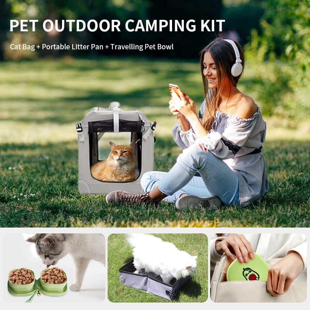 Transportín Suave para Mascotas, Marca: No Especificada, 24x16.5x16