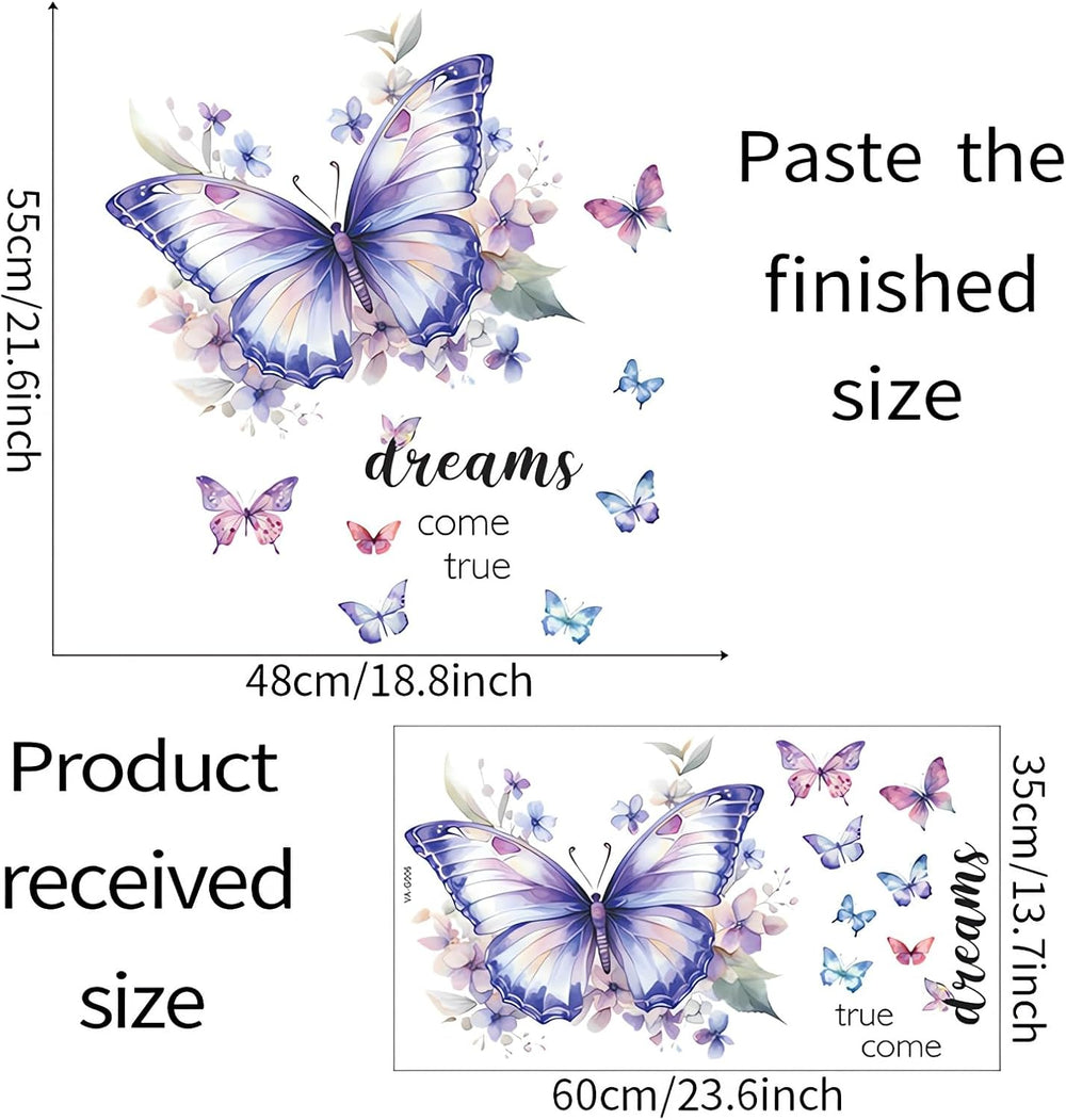 Pegatinas de Mariposas, Sacinora, Vinilo , Decoración