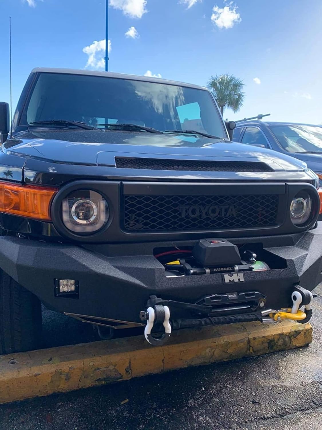 Cabrestante eléctrico impermeable IP68 de 12000 libras