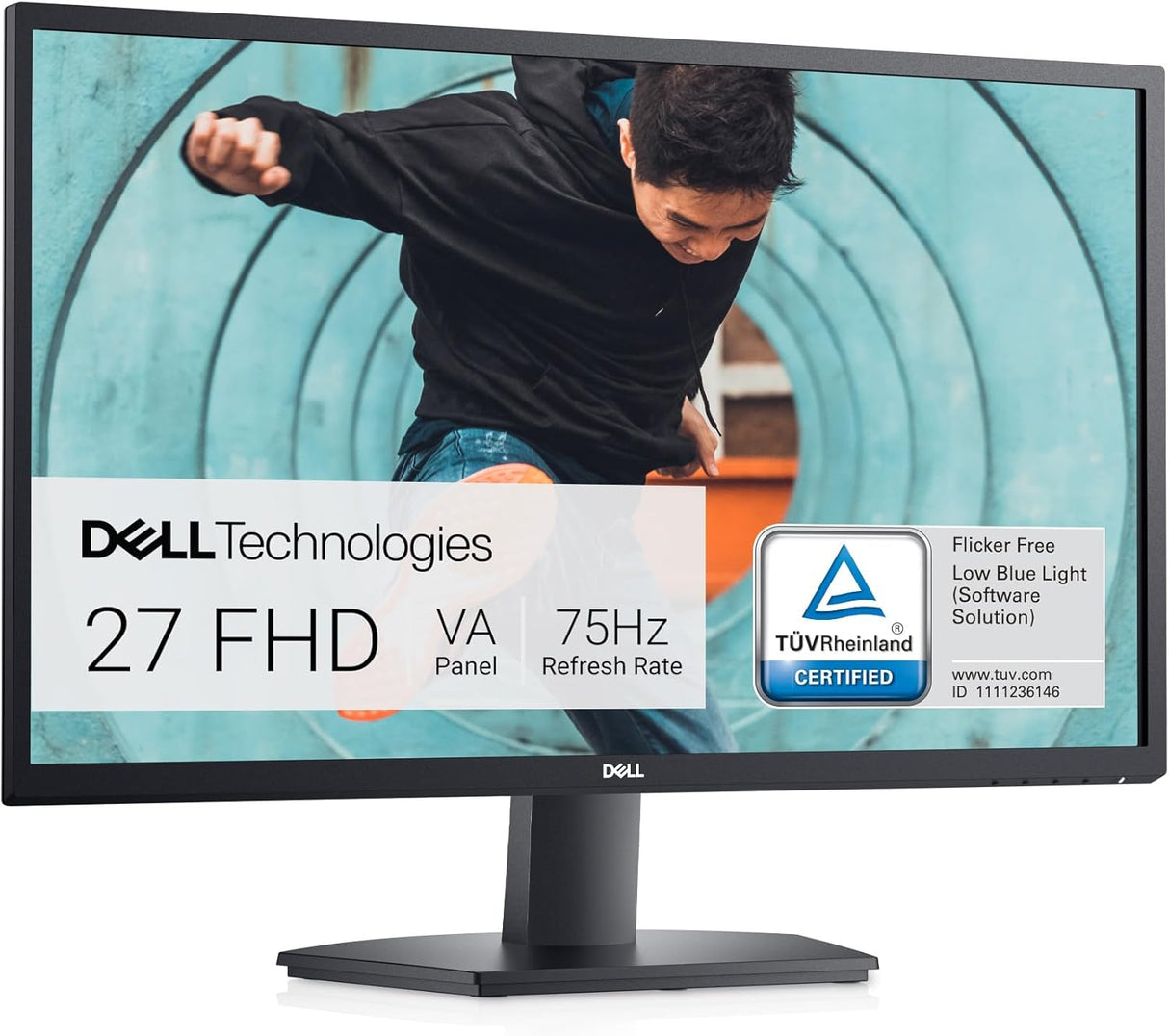 Monitor Dell SE2722HX 27 FHD 75Hz Anti-reflejo TUV-Certificado