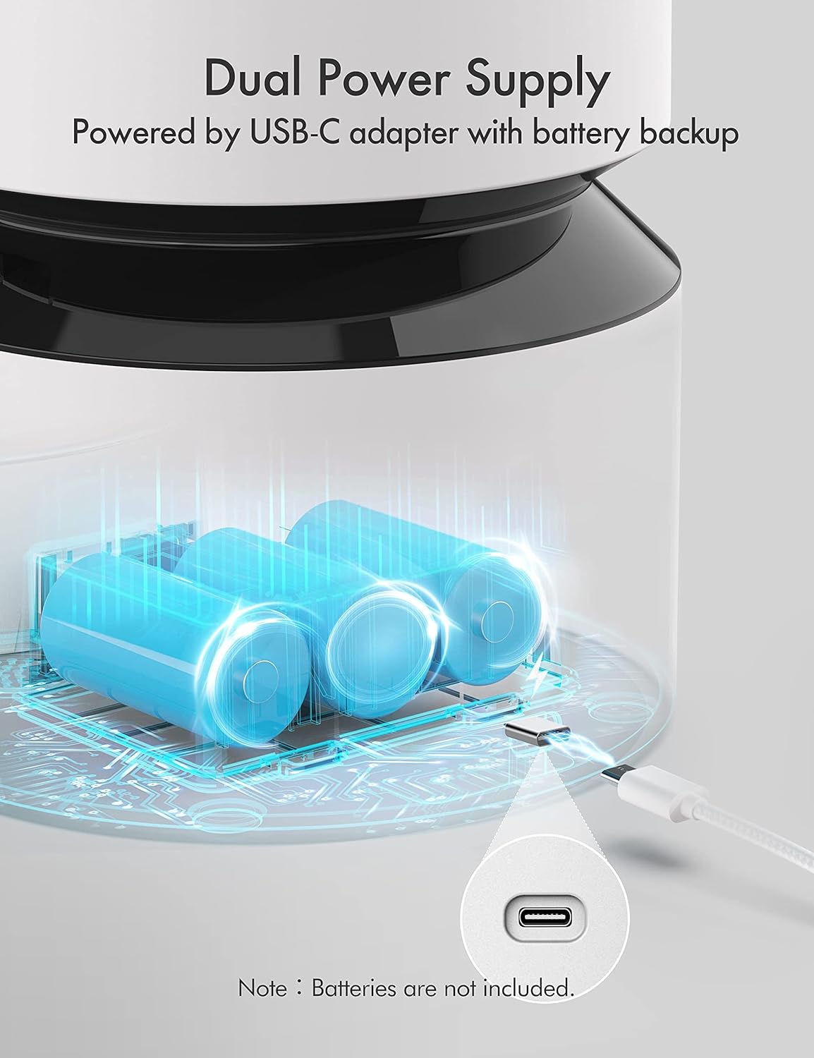 Comedero automático para gatos alimentos secos de 5 litros