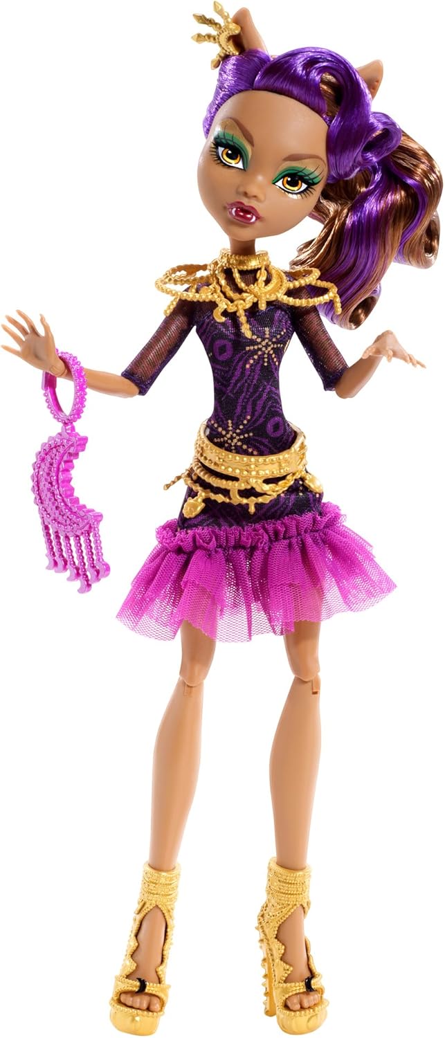 Muñeca Clawdeen Wolf Frights Camera Action de Monster High