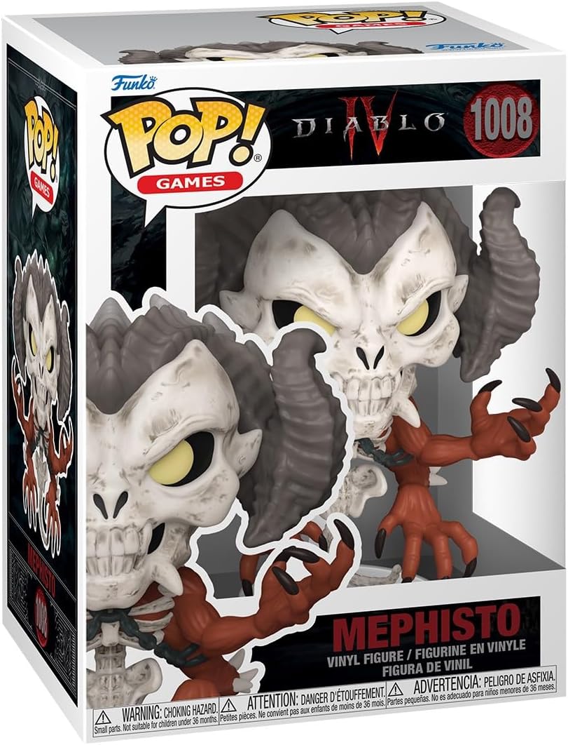 Funko Pop! Diablo IV - Mephisto, figura coleccionable exclusiva