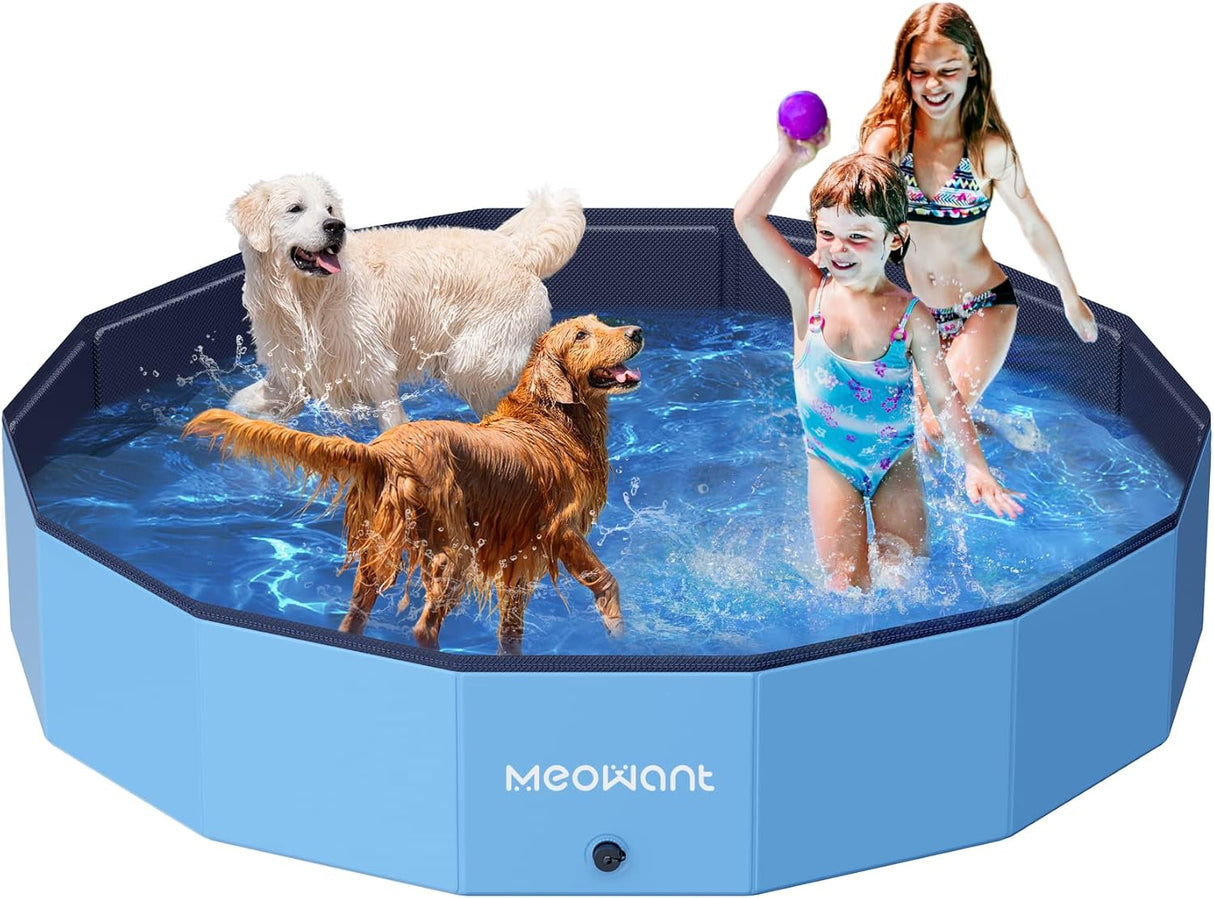 Piscina Plegable para Perros Meowant XXL 71'' x 12'' Portátil