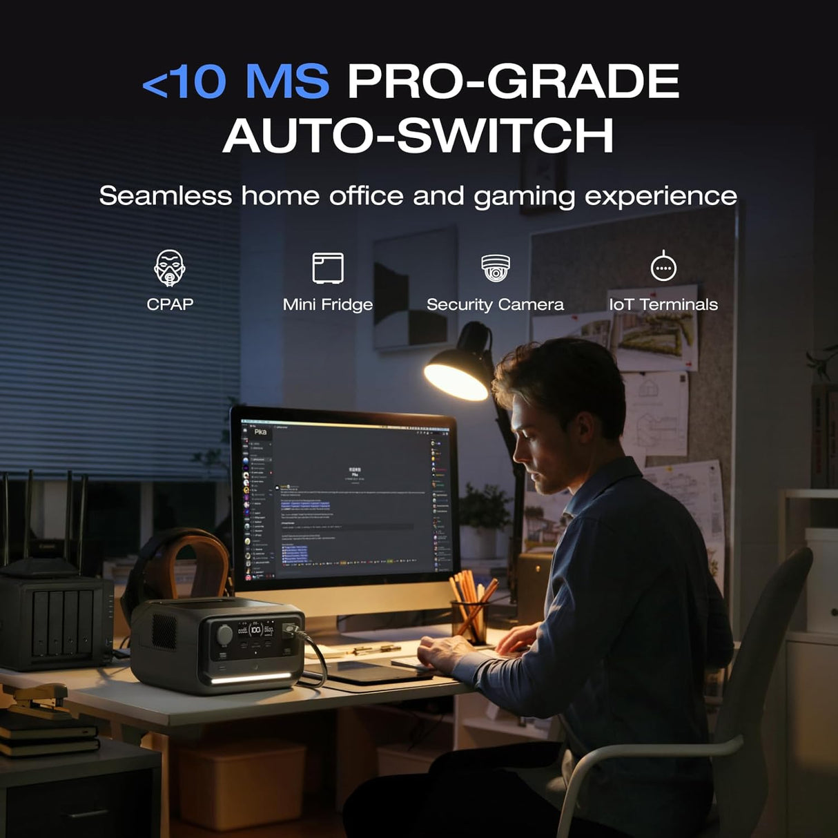 Estación de energía RIVER 3 Plus, EF ECOFLOW, 286 Wh, 1200 W