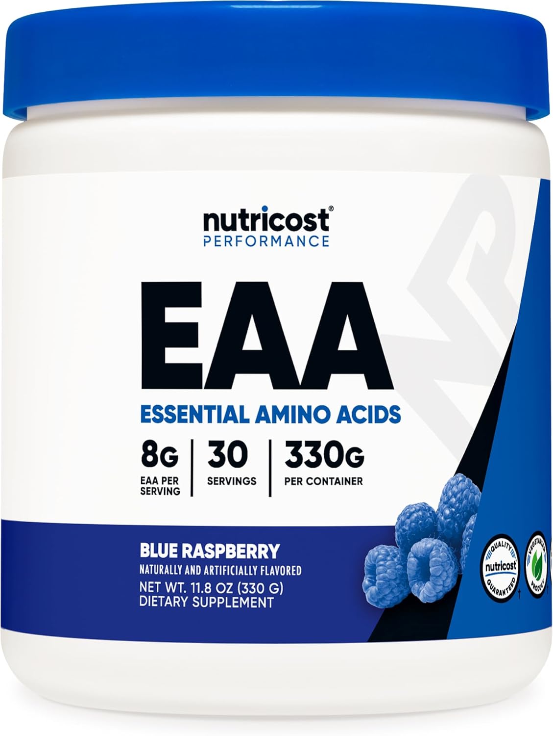 Nutricost EAA Powder 30 Servings - Aminoácidos Esenciales, No GMO