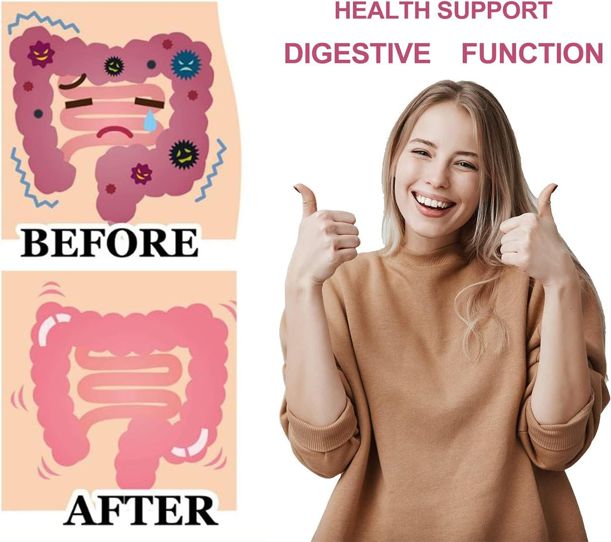 Probióticos para mujeres, probióticos y prebióticos, arándan