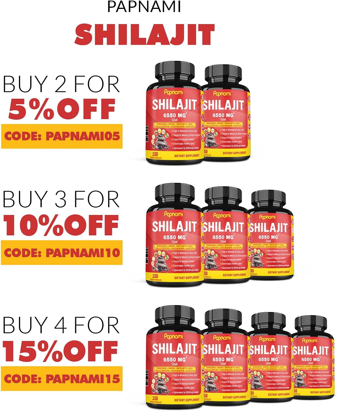 Suplementos Alimenticios Cápsulas de extracto equivalentes