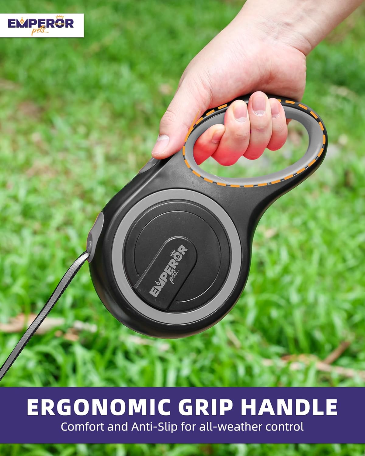 Correa Retráctil para Perros Grandes y Medianos - GY16