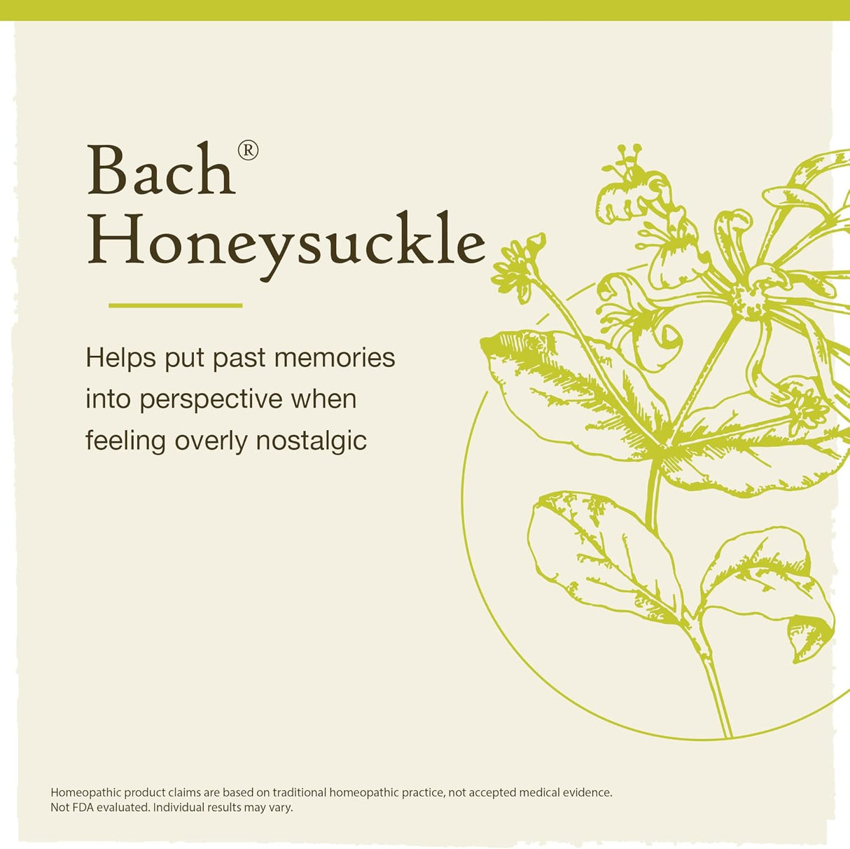 Bach Remedios florales originales madreselva