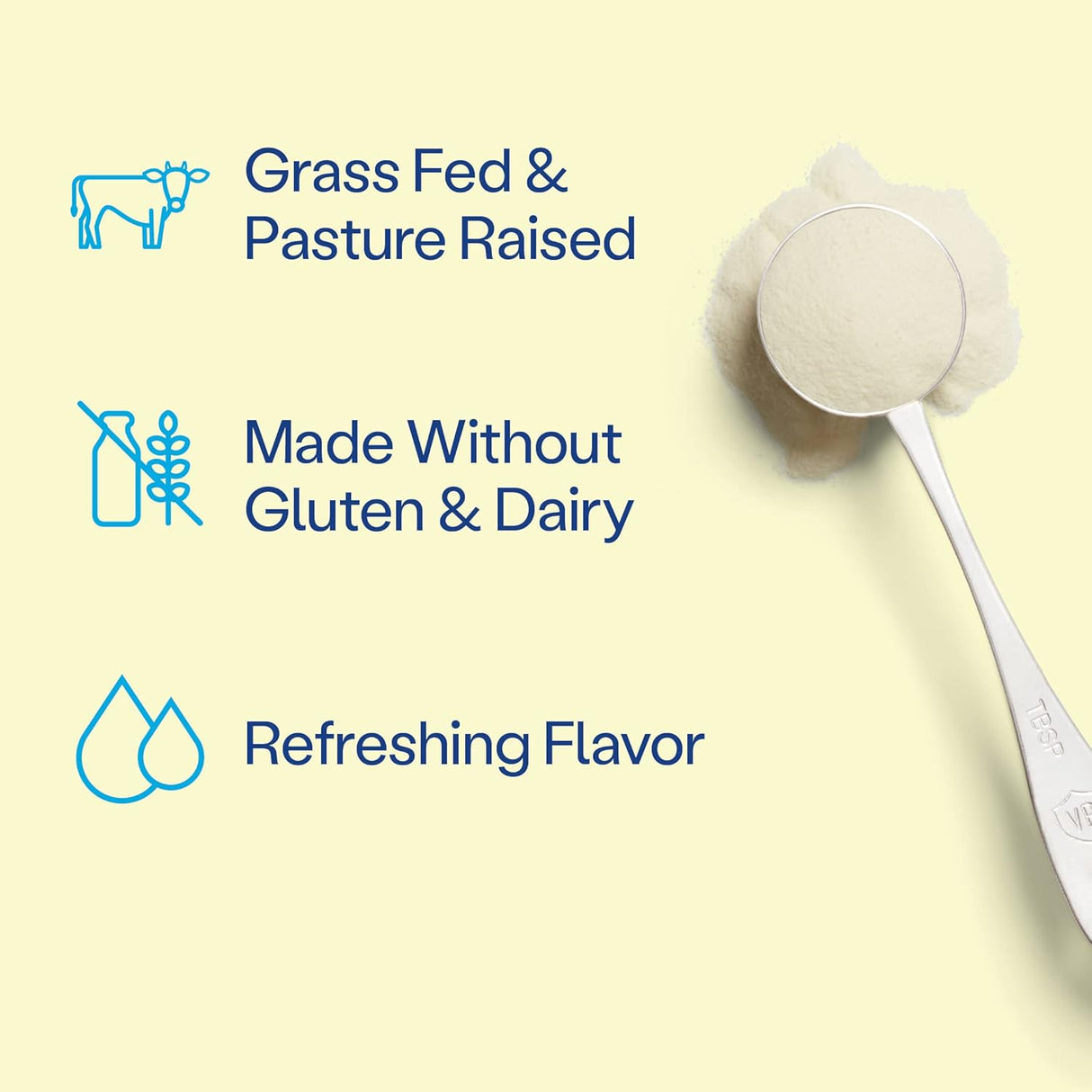 Suplementos Péptidos de colágeno en polvo de limón 11 onzas