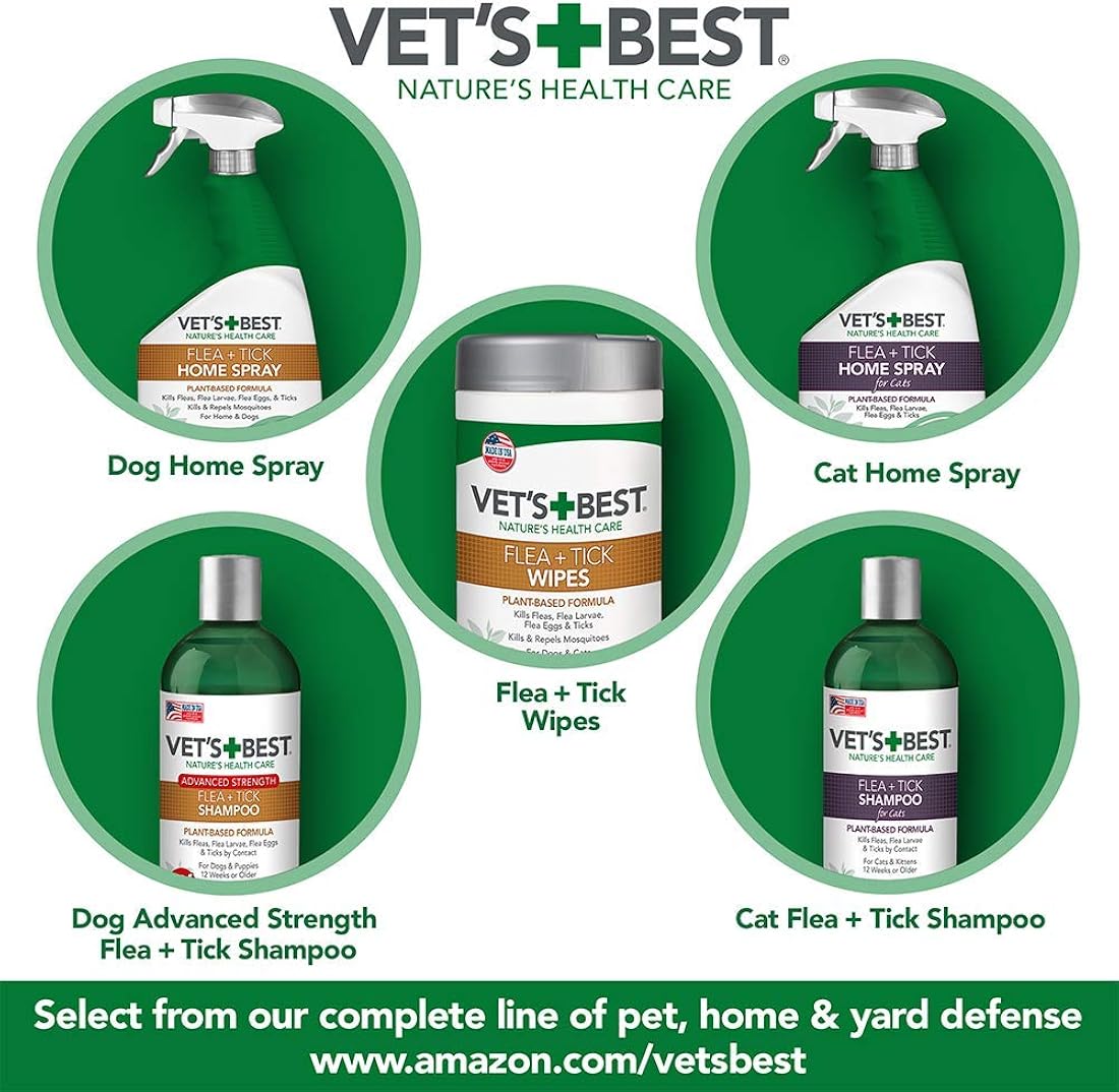 Toallitas naturales de pulgas y garrapatas para gatos