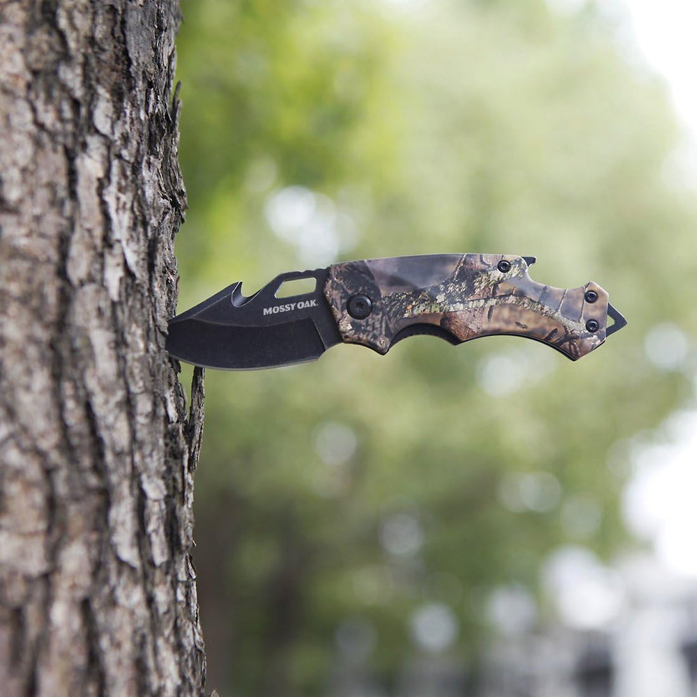 Cuchillo de Bolsillo Plegable con Abridor y Rompevidrios