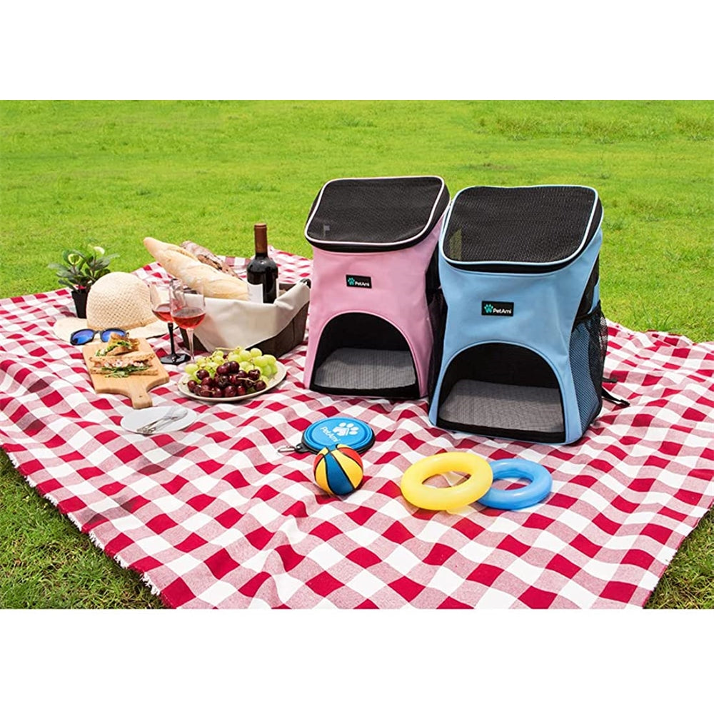 Mochila de transporte para gatos diseñada para viajes