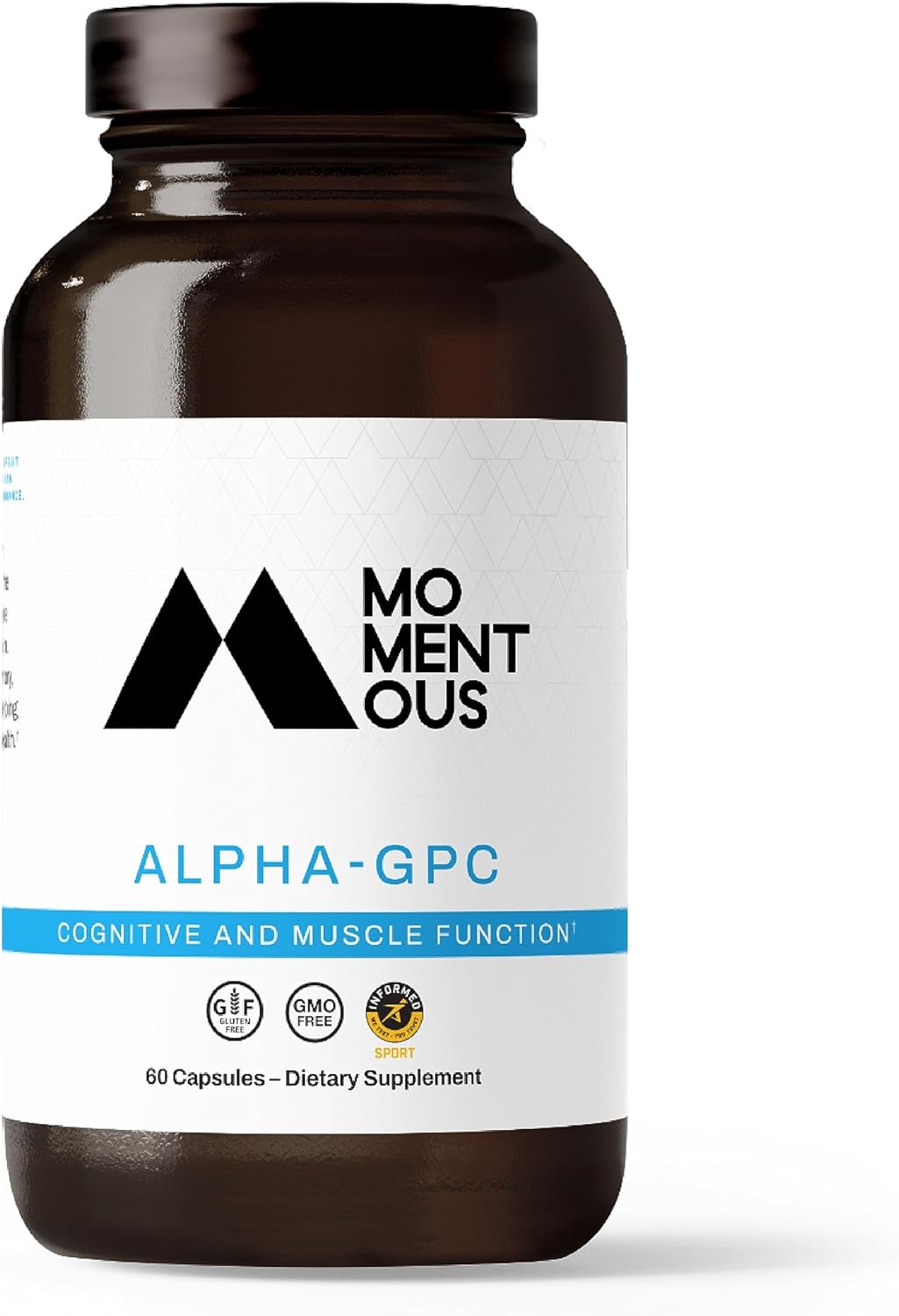 Cápsulas de Alpha GPC, Alta Potencia, Modelo 60 Servings