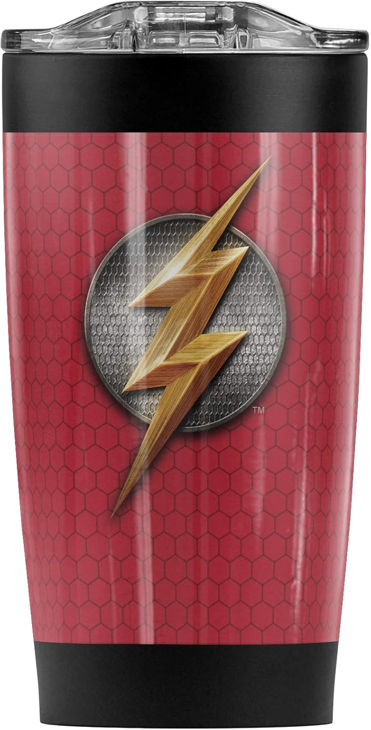 Taza de Acero Inoxidable Flash Justice League 20 oz, Aislante