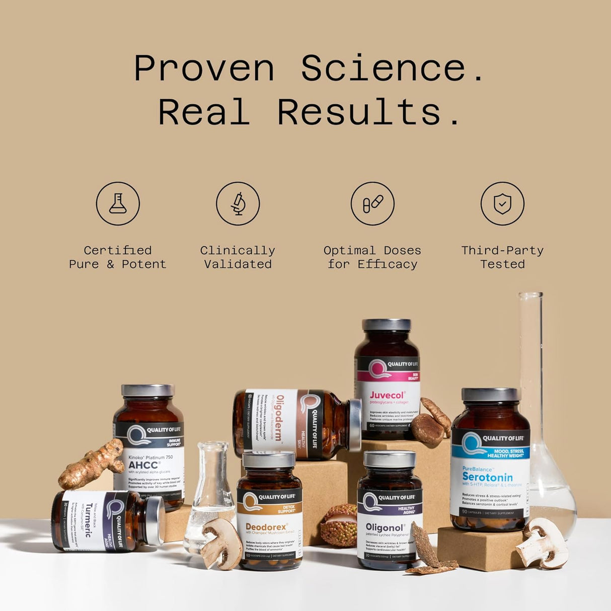 Suplemento antienvejecimiento de primera calidad -