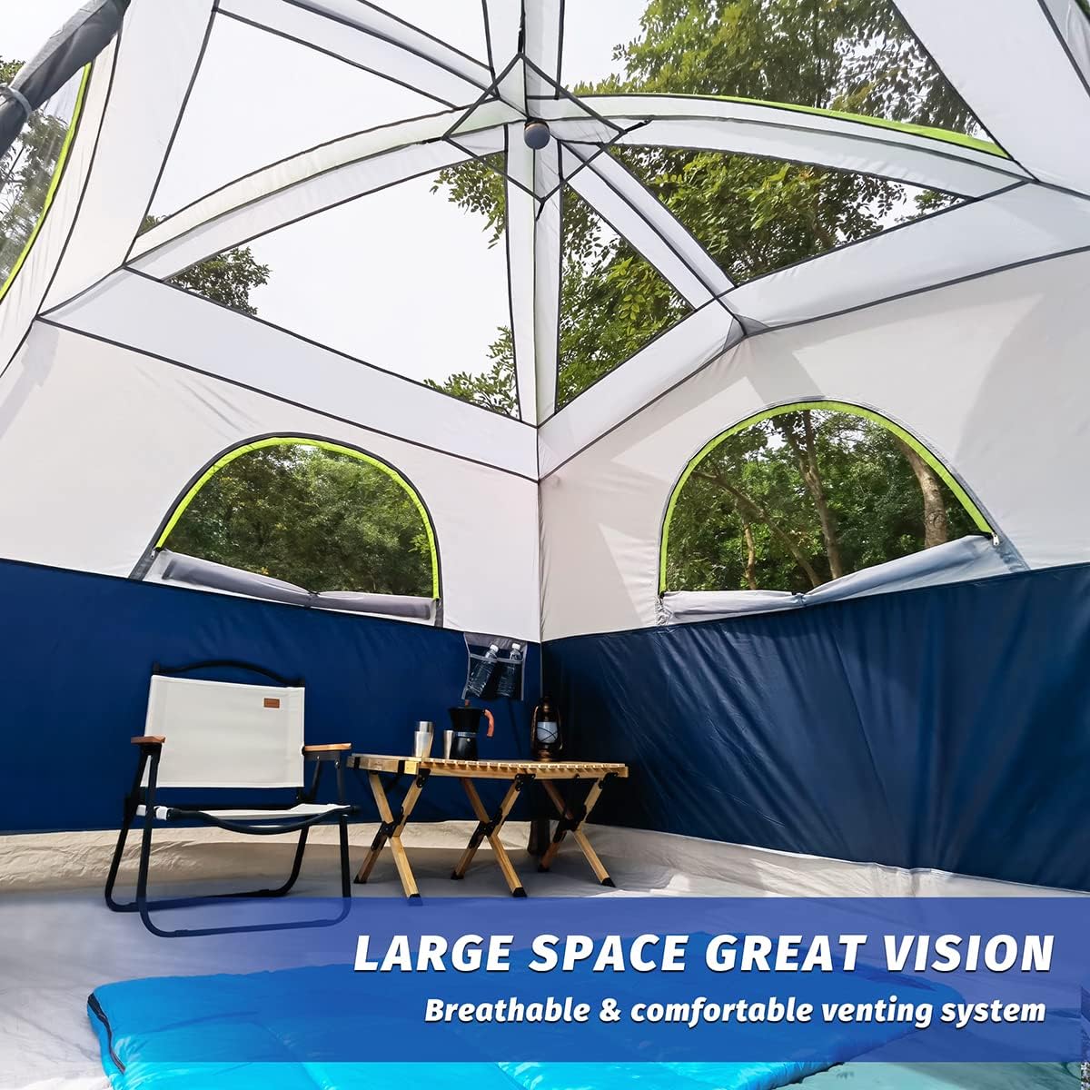Tienda UNP Carpa 6 Personas Impermeable y Resistente al Viento