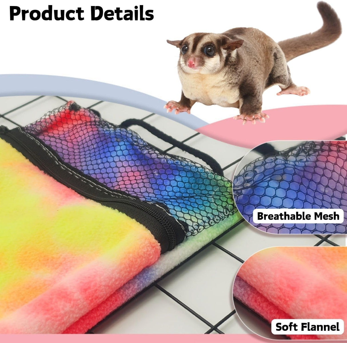 Bolsa de unión para mascotas, marca desconocida, 2 pcs, portátil.