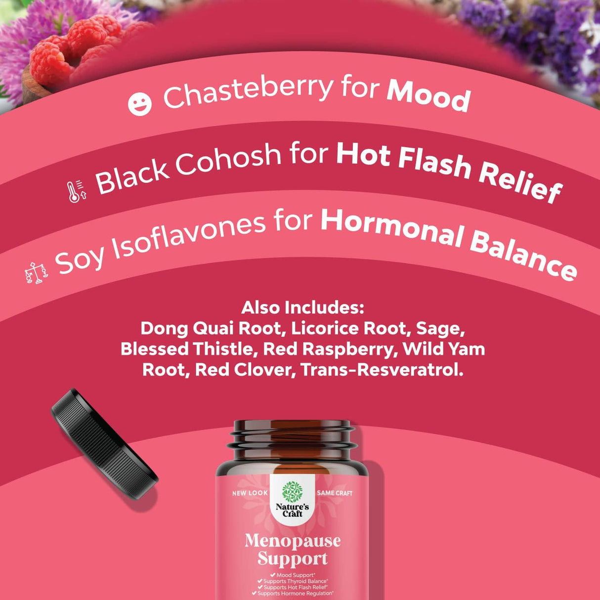 Suplementos Alimenticios naturales para la menopausia