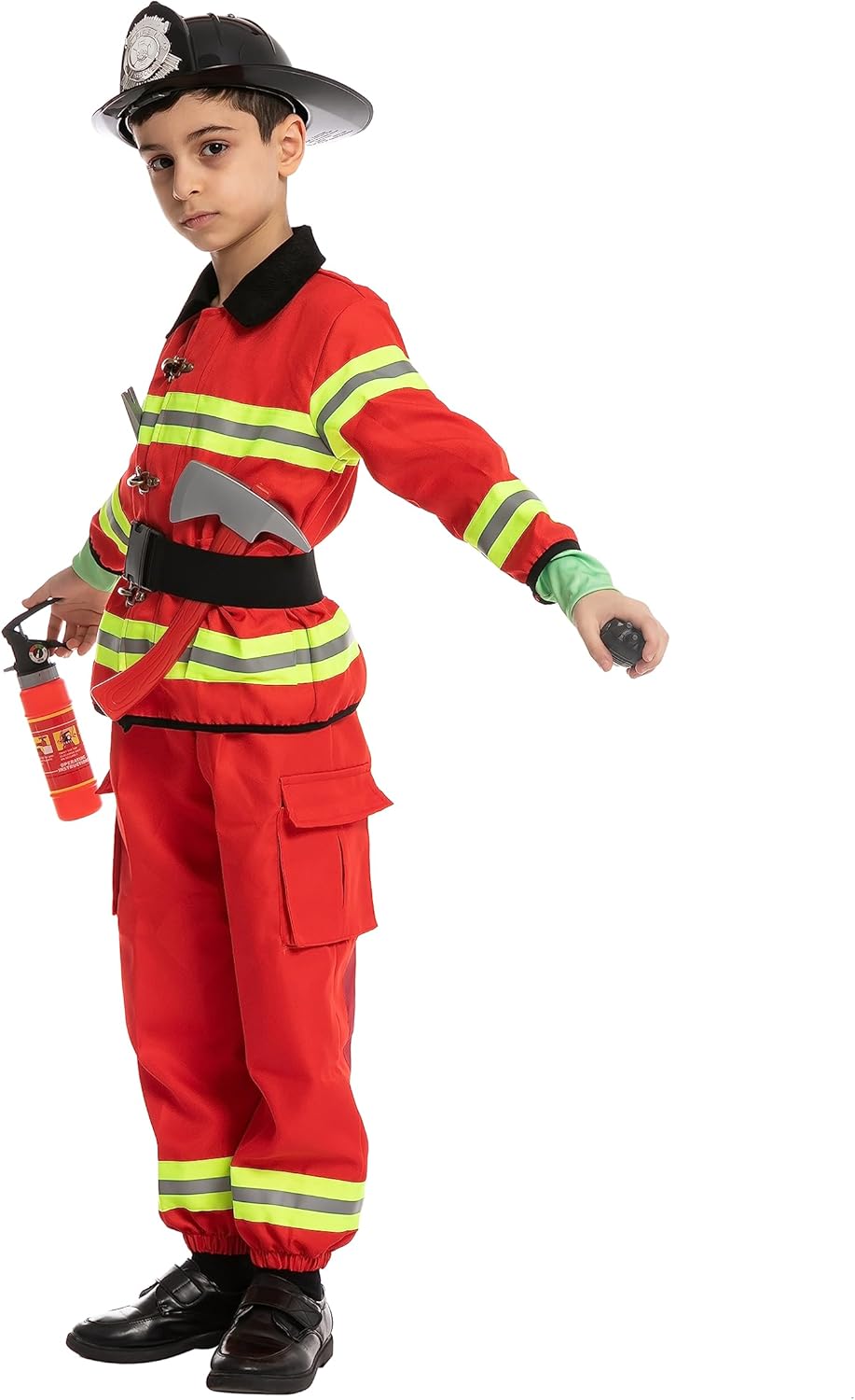 Disfraz de Bombero para Niños, Spooktacular Creations, Set