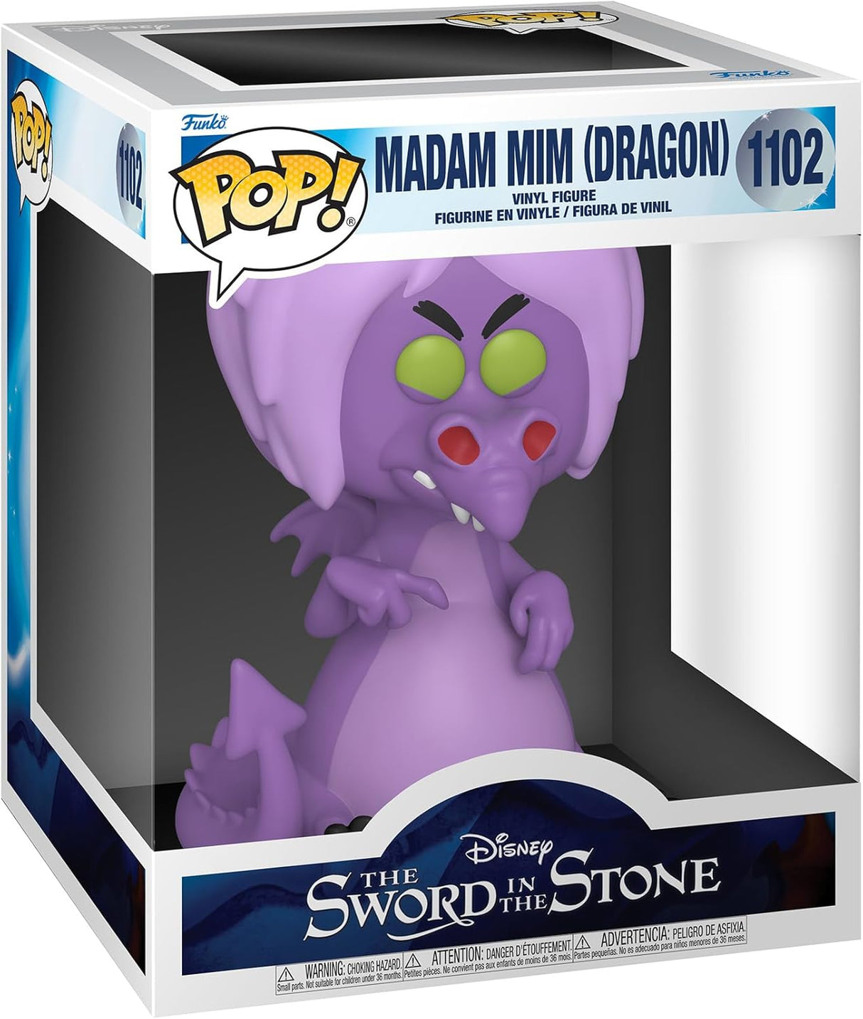 Funko POP Disney: Mim como Dragón - Chase, 6 pulgadas (49160)