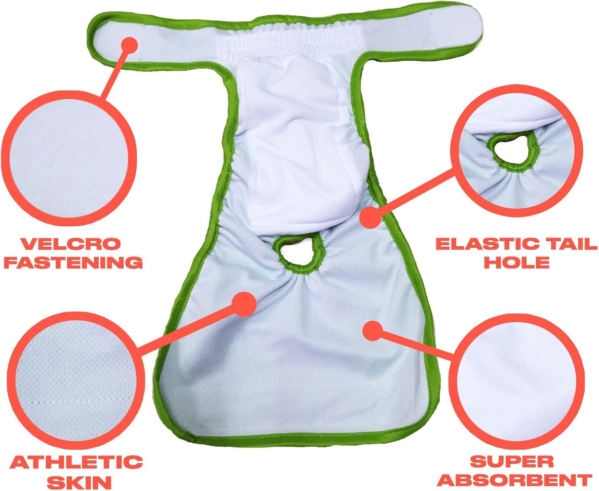 Pañales para perro lavables y reutilizables Petting is Caring